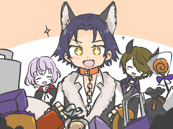お菓子の山！