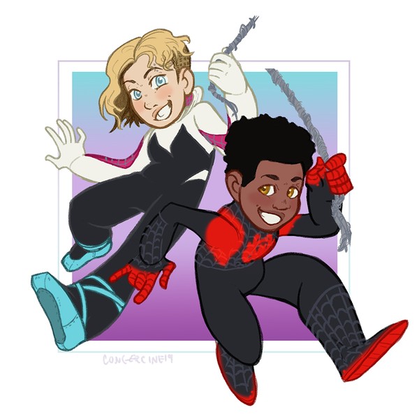Spider-Verse Art