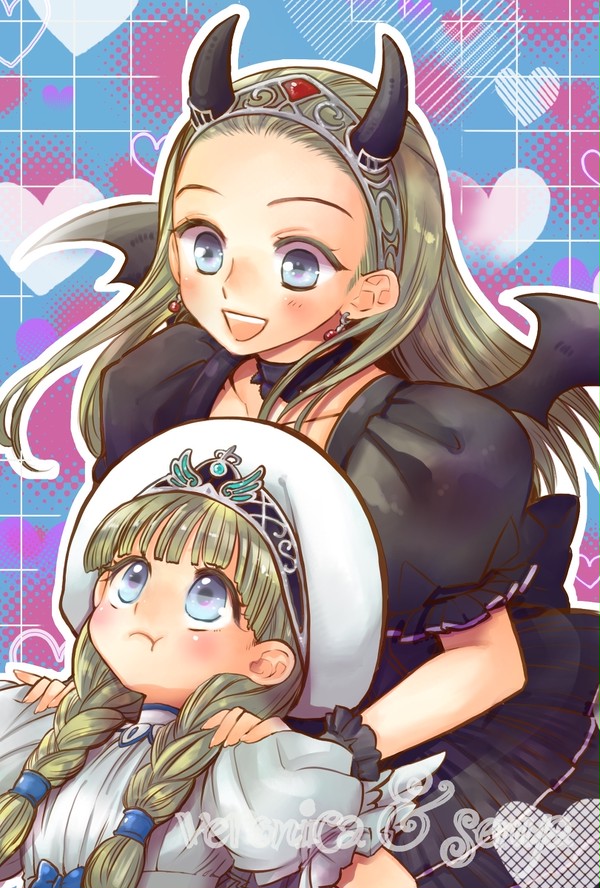天使ベロニカと小悪魔セーニャ
