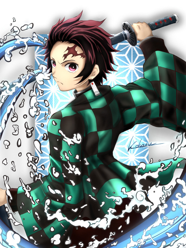 鬼滅の刃 炭治郎描きました！