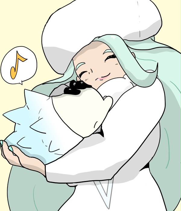 メロンさんとユキハミちゃん