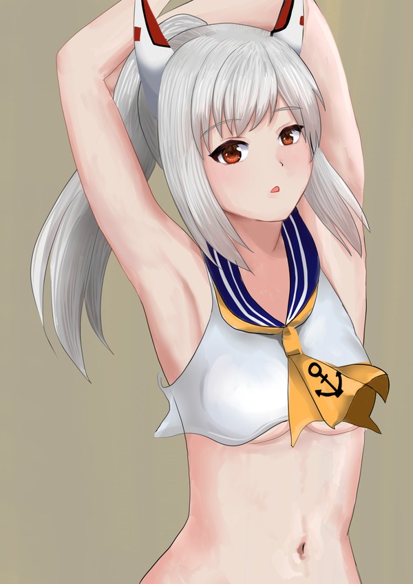ストレッチする綾波