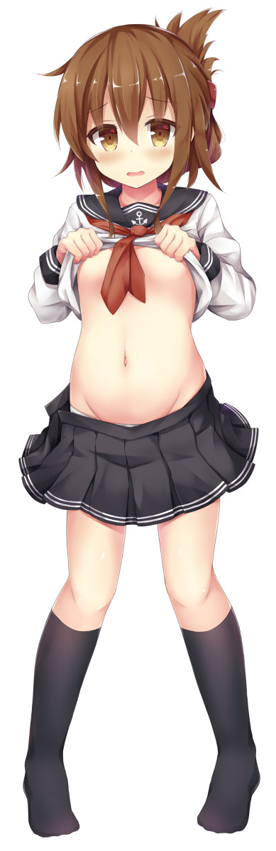 電のお腹を見るのです！