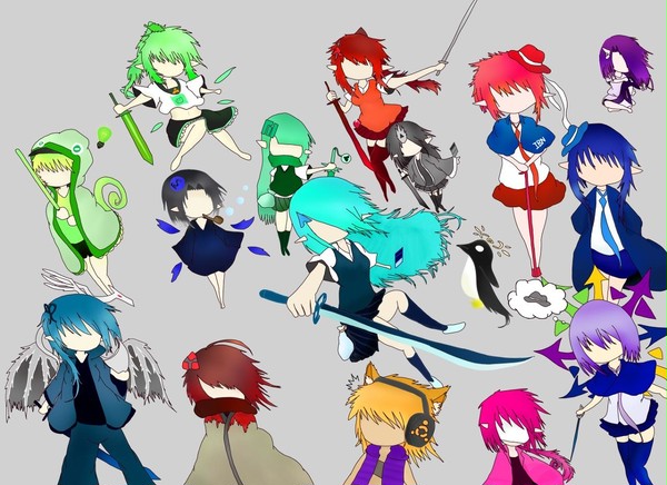 Linux發行版擬人化
