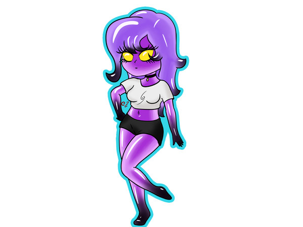 thicc goth slime