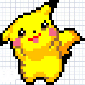 pixel pikachu