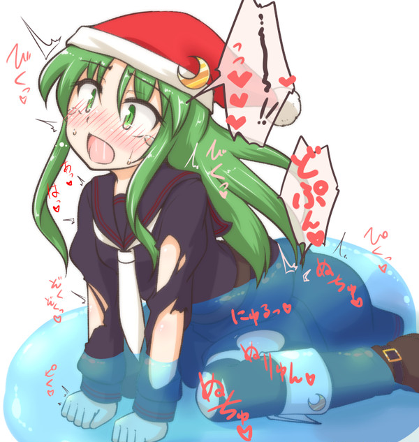 長月サンタさんvs高速修復材