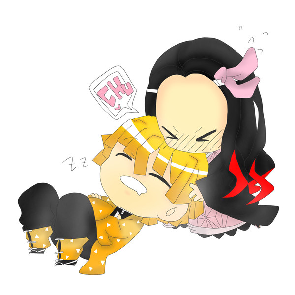 鬼滅の刃 善逸と禰豆子ちゃん