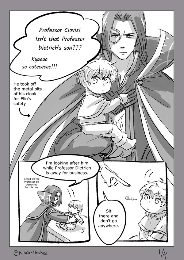[Morris Lives AU] Aosta Babysit