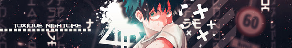 YouTobe Banner • BNHA •
