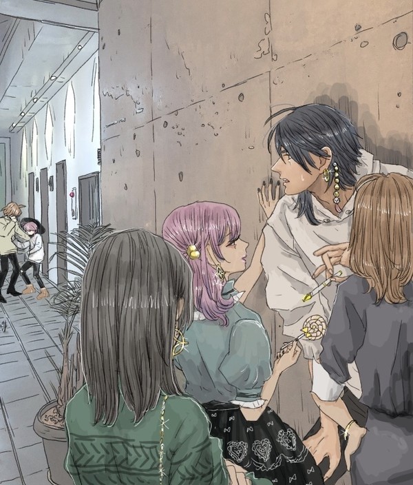 ポ女に囲まれるダイスくん👩👧👩‍🦳⚡️