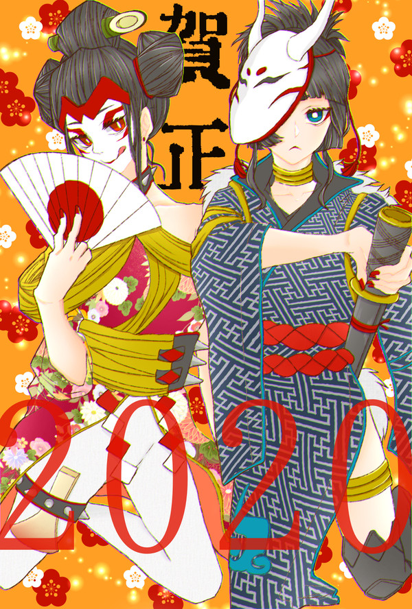 新年明けましておめでとうフォトナ絵！！