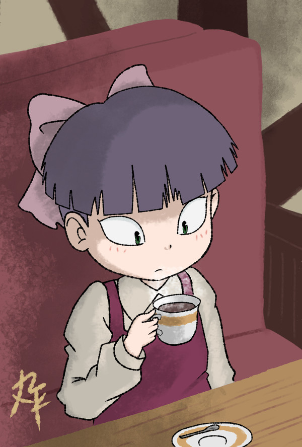 銀十字にて