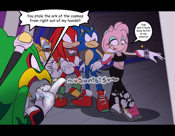 Amy Rouge in Sonic Riders zero g