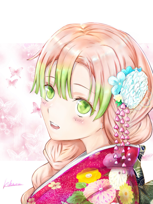 お正月蜜璃ちゃん(大遅刻)