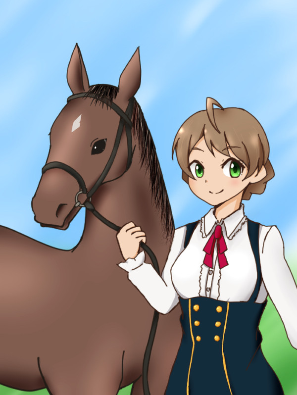 歌織さんと学ぶ乗馬講座