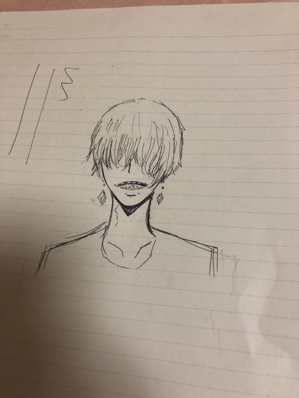 お友達が描いたマッシュ