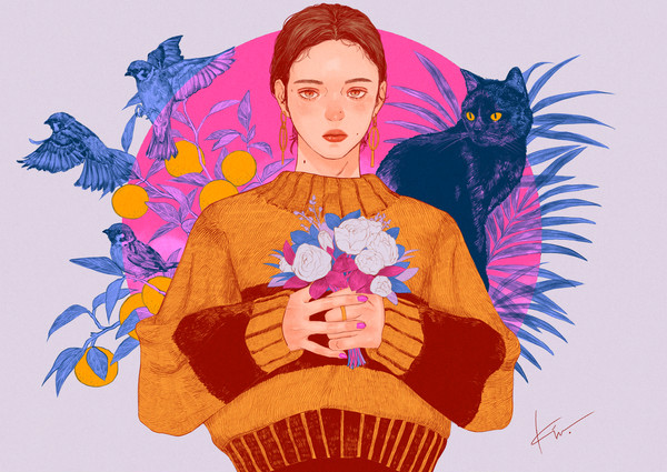 💐