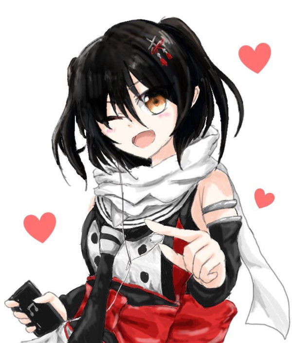 川内ちゃんとイヤホン半分こ