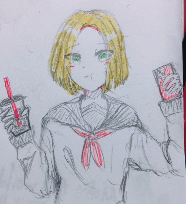 タピオカなうなんだしー
