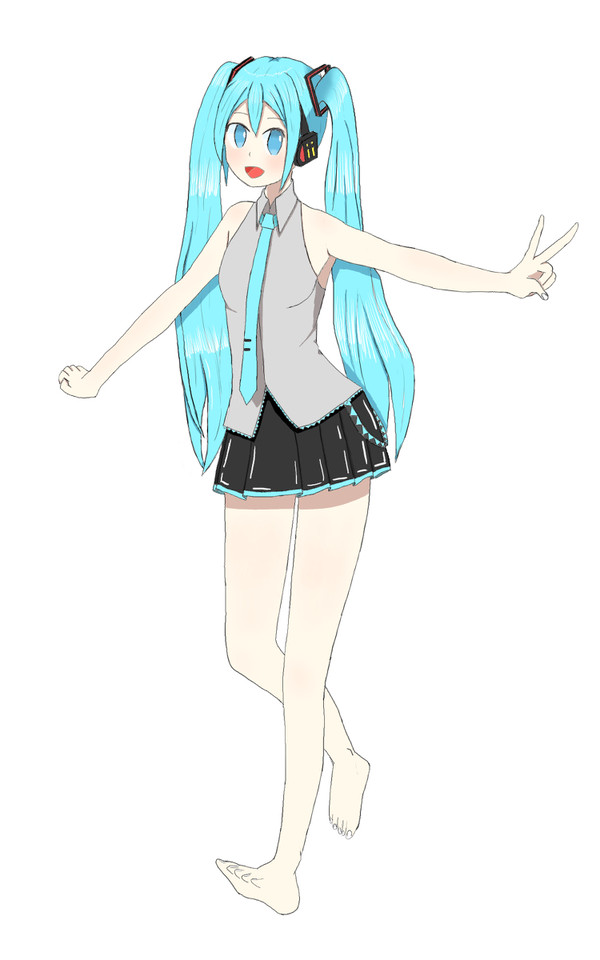 ミクさんピース