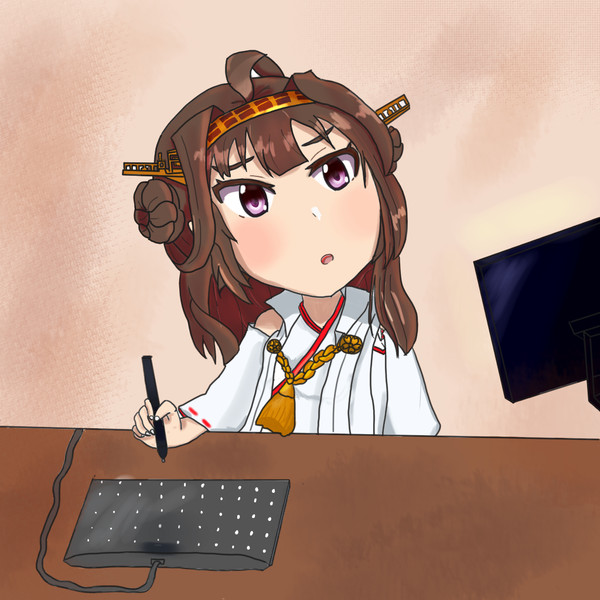 お絵かきの道