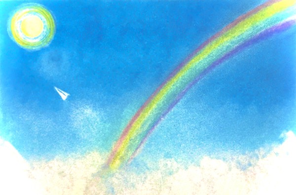 虹と空