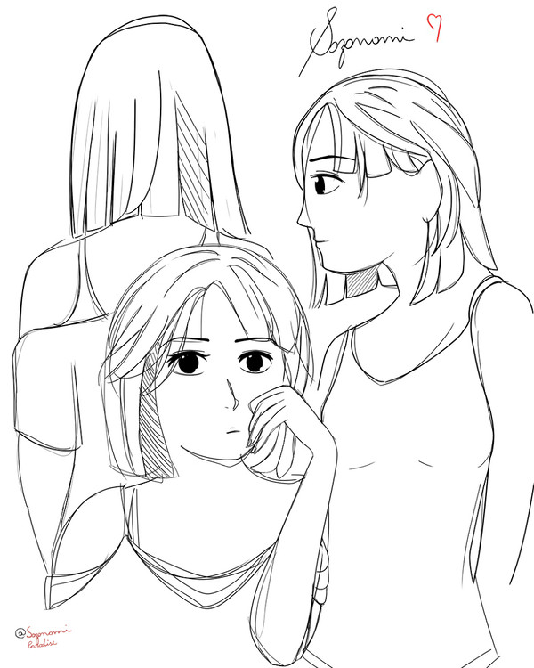 Sazanami Sketch (OC)