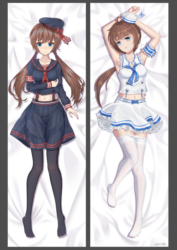 抱き枕カバー:漫元看板娘