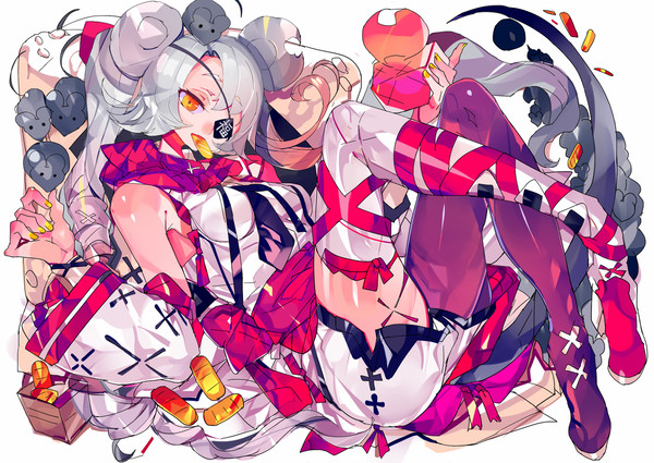 年賀絵　鼠。