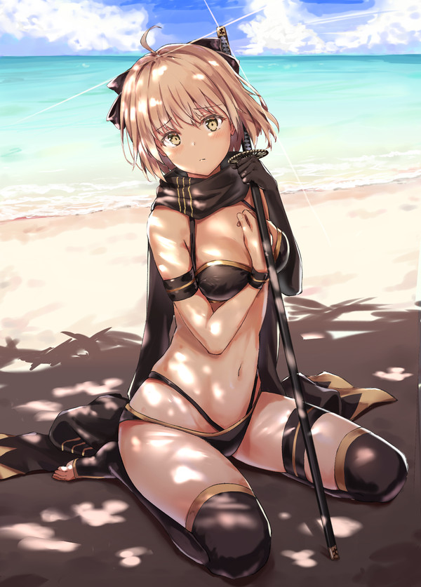 警戒心MAX沖田ちゃん