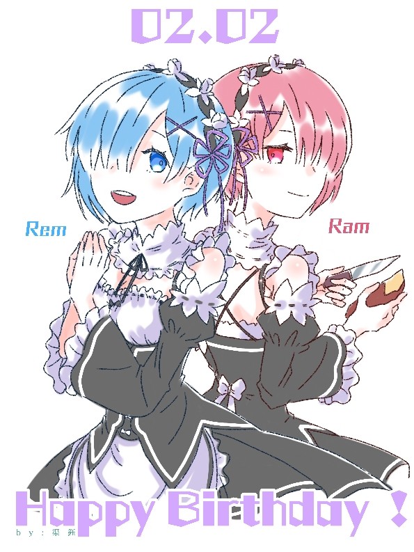 Rem、Ram，Happy Birthday！