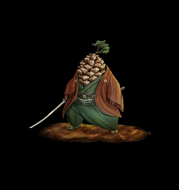 まつぼっくり侍