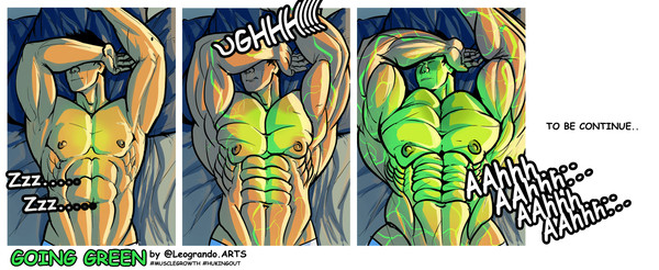 Going Green Muscle Growth