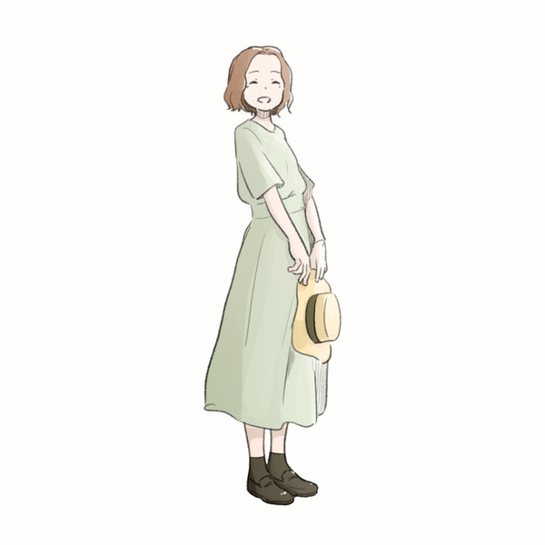green girl