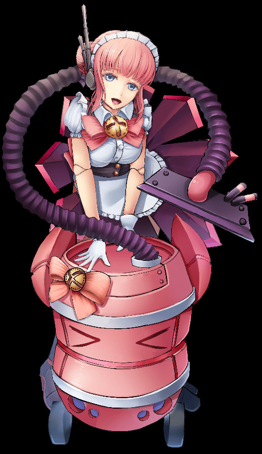 Spine 2D 메이드로봇