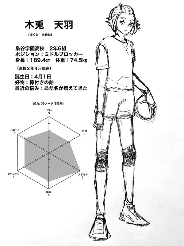 木兎天羽