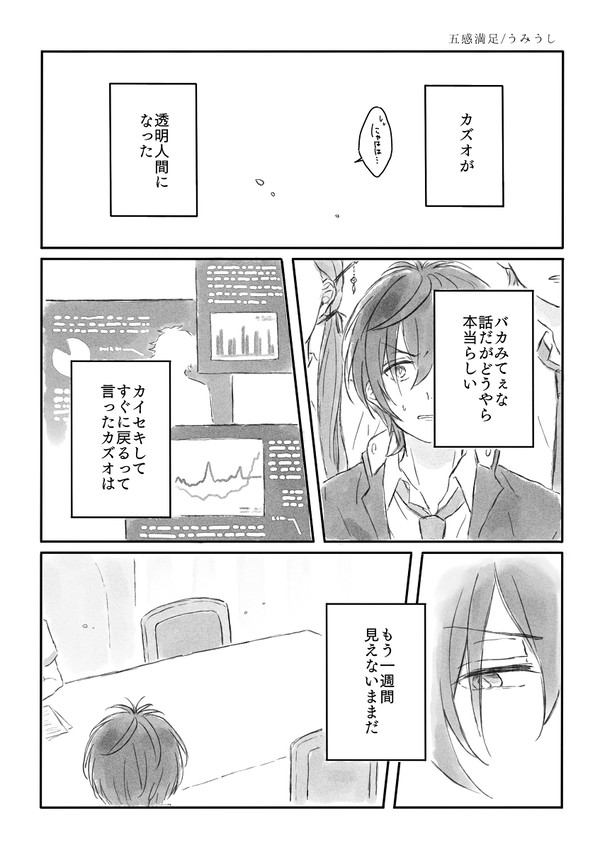 【Web再録】五感満足