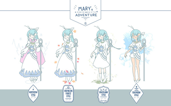 メアリィ南下前線