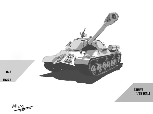 JS-3 speed paint/model