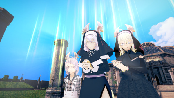 Elemental foxes: Holy