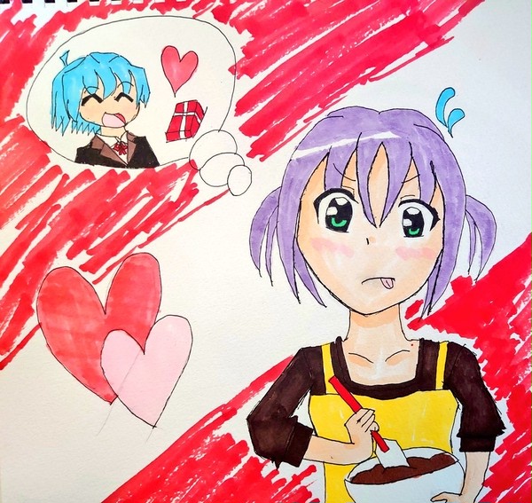 バレンタインデーイラスト