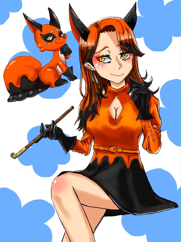 クスネ擬人化