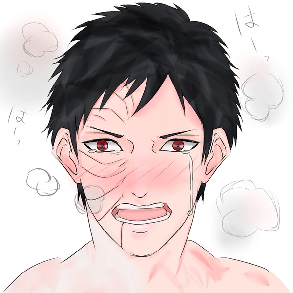 初めてえちえちなやつ描いてみた〜🤪