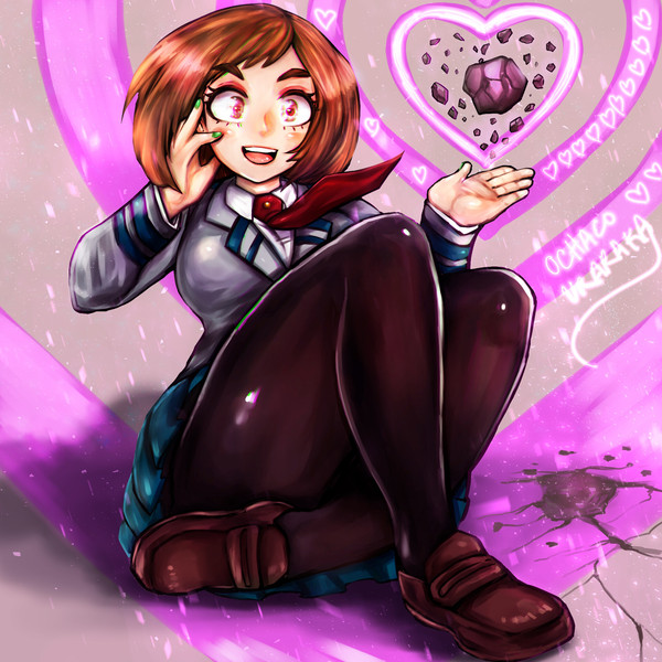 ochako heart