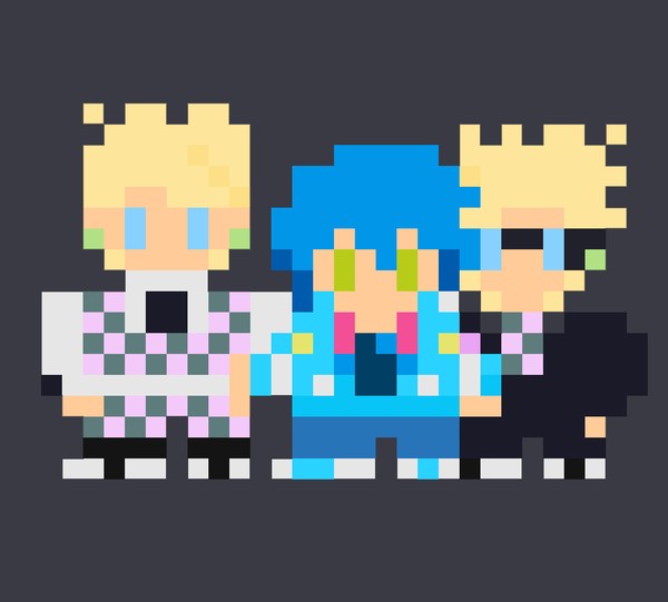 ドラマダウイトリ蒼ドット絵＆SSまとめ