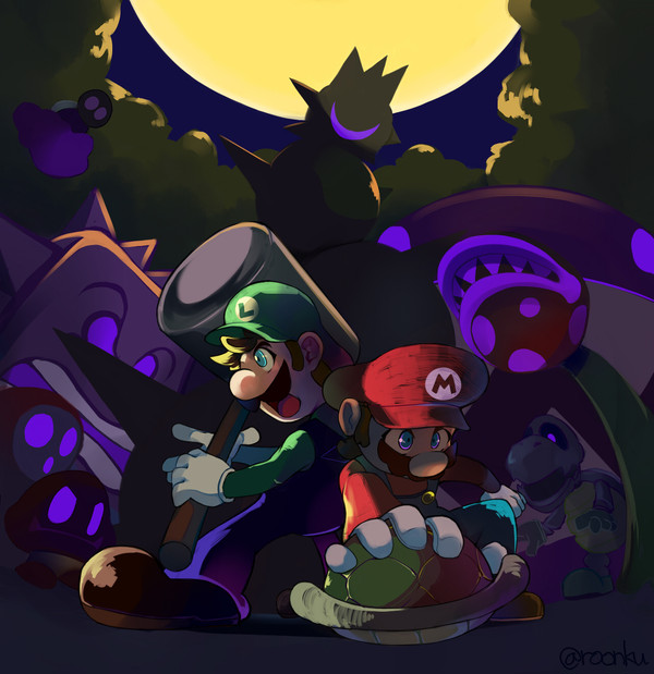 月が明るい夜