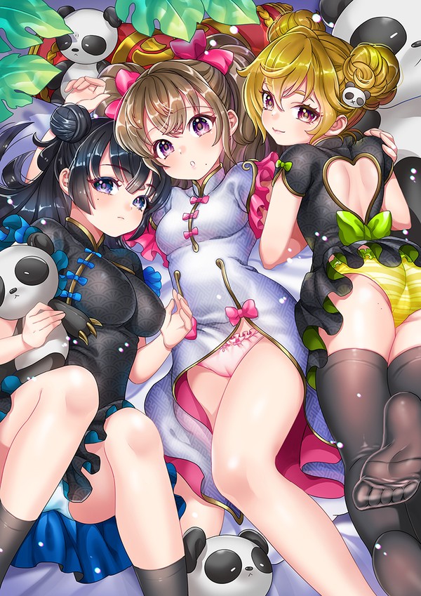 ほくろ三人娘