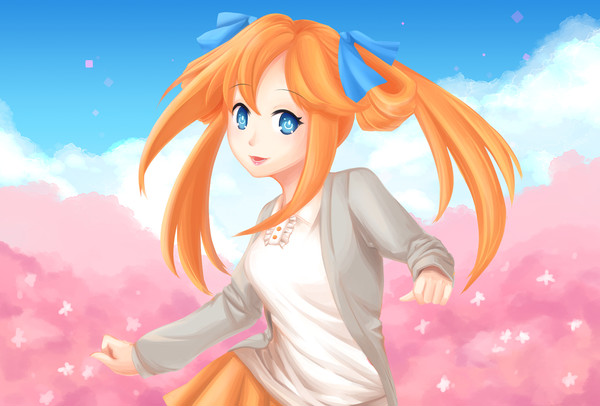 オレンジハート
