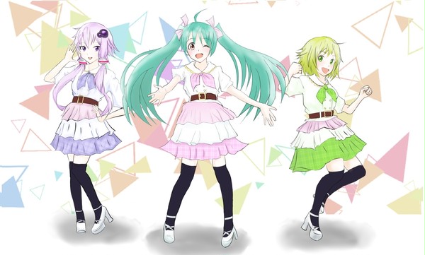 ミク、GUMI、ゆかり(「My Dear Song」)
